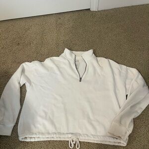 American Eagle Cropped Quarter Zip